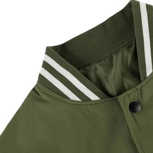 Veste universitaire personnalisée pour hommes avec manches en cuir hiver automne vestes pour hommes broderie patch logo prêt à expédier ou personnalisé - Product Image 5
