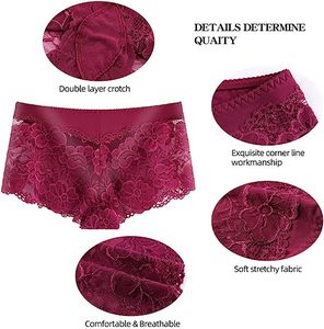 Mejora tu guardarropa: Bragas moldeadoras de corte bikini tipo boyshort, cómodas y elegantes, de control medio, de moda, de elastano/algodón, sexys para mujer. - Product Image 5