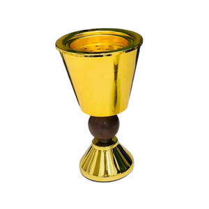 Hecho de soporte de incienso de Metal negro y dorado, soporte de incienso árabe, soporte de Bakhoor islámico para difusor de fragancia para el hogar, precio bajo - Product Image 6