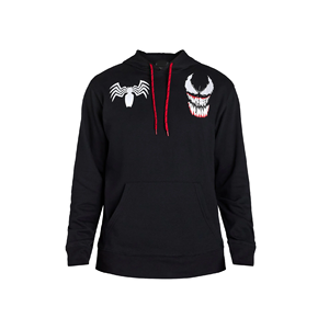 Pull-over noir pour homme, sweat-shirts et sweat-shirts à capuche grande taille, design personnalisé, coupe ajustée, sweat-shirts à capuche pour homme en provenance du Bangladesh - Product Image 1