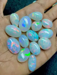 5crts Để 10 crts kích thước lớn Kích thước chất lượng tốt Opal đá quý Cabochon tự nhiên ethiopian Opal để làm đồ trang sức