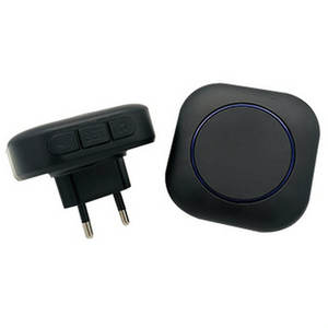 Système d'alerte de sonnette de porte sans fil intelligent, résistant à l'eau, avec vision nocturne, lampe torche, matériau ABS, dispositif de sécurité domestique - Product Image 3