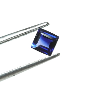 Màu xanh tự nhiên Sapphire mặt vuông cắt đá quý không được xử lý không được xử lý màu xanh sapphire <span class=keywords><strong>Tanzania</strong></span> nguồn gốc quý giá September Birthstone - Product Image 3