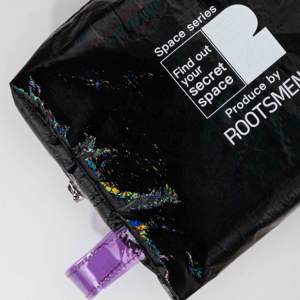 Bolsa de almacenamiento de cosméticos de moda de fábrica BSCI, cremallera, logotipo personalizado, características impermeables, tela Tyvek de papel de neopreno de nailon de seda - Product Image 3