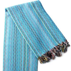 Serviettes de plage colorées Pestemal avec logo impression personnalisée sans sable 100% coton serviettes turques ensembles de serviettes de bain de luxe pour hôtel - Product Image 4