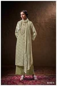 Ropa de fiesta india y pakistaní bordada de algodón de primera calidad Salwar Kameez Collection a precio mayorista - Product Image 5