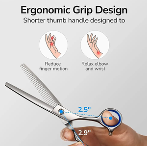 Premium Japan VG10 Tijeras de peluquero de alta calidad Tijeras de adelgazamiento de peluquería Tijeras de corte de cabello para salón - Product Image 5