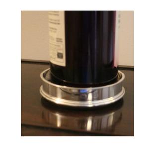 Posavasos de aluminio para botellas de vino, posavasos simple de revestimiento plateado de diferentes tamaños, gran oferta - Product Image 3