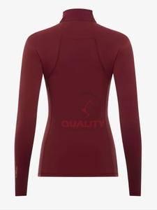 Logo personnalisé évacuation de l'humidité léger femmes équestre couche de base chemise séchage rapide respirant formation vêtements d'équitation - Product Image 2