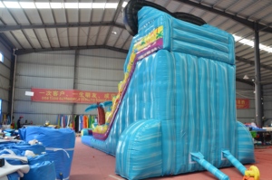 Commercial Tropical <b>Inflatable</b> <b>Water</b> <b>Slide</b> PVC Outdoor Party Jumping Bouncy Castle Kids Adult Big Blow Up Waterslide - Product Image 4