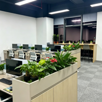 Poste de travail modulaire moderne pour bureau, table de bureau pour 6 personnes avec écran de confidentialité et cloison de rangement