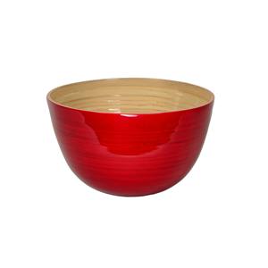 Bol à salade en bambou tissé écologique à prix avantageux, vaisselle vietnamienne, bols de service modernes personnalisés, vaisselle OEM/ODM - Product Image 4