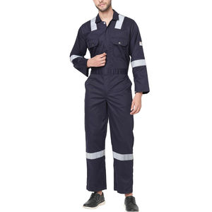 Uniformes de Seguridad de Algodón Transpirable de Alta Visibilidad con Cuello Camisero, Ropa de Trabajo Industrial, Conjunto de Uniforme de Construcción, Más Vendidos - Product Image 5