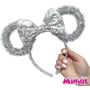 Accessoire capillaire lumineux LED Mickey et Minnie personnalisable OEM/ODM, serre-têtes en guirlande et collier, coffret cadeau, éclairage direct pour fêtes - Product Image 3