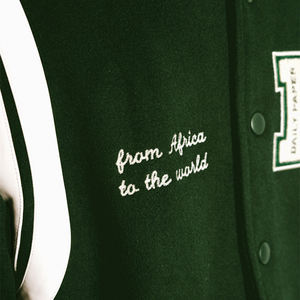 Veste universitaire vintage à manches longues pour hommes, logo personnalisé, broderie en laine et chenille, vêtements de saison d'hiver - Product Image 6