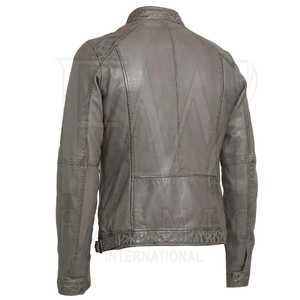 Chaqueta de cuero para hombre de calle alta de invierno de último estilo, lona a prueba de viento con logotipo personalizado, secado rápido y transpirable, superventas - Product Image 3