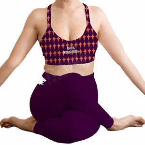 Tissu respirant pour ensembles de yoga et de fitness, ensembles de yoga confortables 2 pièces pour femmes, ensembles de yoga extensibles pour femmes - Product Image 6