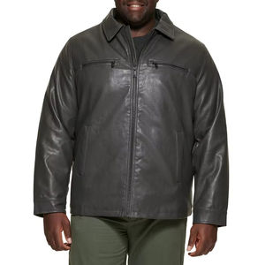 Vestes en cuir pour hommes personnalisées en gros 2026 / Vestes en cuir confortables et coupe-vent personnalisées fabriquées dans les meilleurs matériaux - Product Image 2