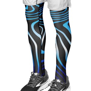 Manchons de compression pour les jambes Five-B, attelle pour le mollet, manchons de compression pour le mollet pour la course à pied, le cyclisme, les voyages, pour les manchons de jambe - Product Image 3