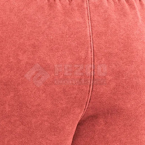 Pantalones Cortos Bermuda de Algodón de Color Sólido para Hombre, Cintura Elástica, Estilo Casual, Transpirables, con Bolsillos, Corte de Tiro Medio - Product Image 6