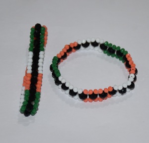 Multi Gemstone beads healing <b>beaded</b> <b>Bracelet</b>. crystal <b>bracelet</b> 3x6mm pearl gemstone beads double layer <b>bracelet</b> - Product Image 4
