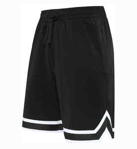Mens sport fitness shorts quick dry stretch fabric with drawstring waistband breathable design oem custom logo support - Product Image 1