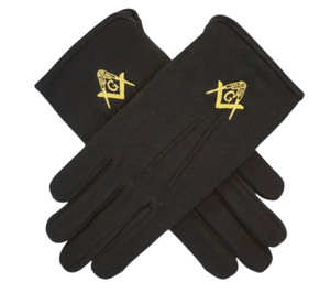 Guantes Masónicos para Iglesia de Alta Calidad, 100% Algodón, Estilo Suave y Elegante, Material Duradero, Guantes, Manoplas - Product Image 4