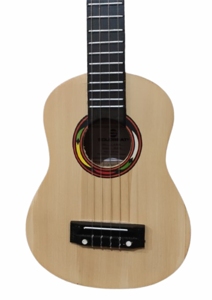 Ukelele Soprano SOLOBEAT de 21 Pulgadas, 4 Cuerdas, Cuerpo de Caoba, Acabado Pulido, Acústico, Nylon, Rosa, para Principiantes y Estudiantes - Product Image 3