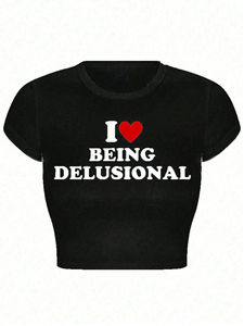 เสื้อยืดครอปสำหรับผู้หญิงเสื้อครอปแบบ100% คอตตอนยืดได้เสื้อครอปสำหรับผู้หญิงดีไซน์ล่าสุด - Product Image 2