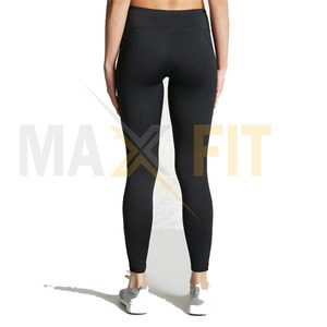 MAXFIT ENTERPRISES-Mallas informales de estilo único para mujer, ropa de calle deportiva de cintura alta con logotipo personalizado, venta al por mayor - Product Image 5
