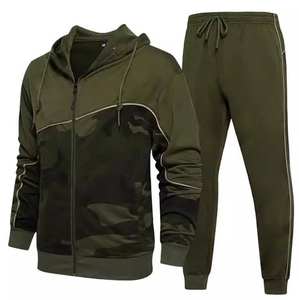 Conception personnalisée Hommes Impression Survêtement Empilé Évasé Jogger Pantalon Survêtement et 100% Coton Survêtements du Pakistan - Product Image 4