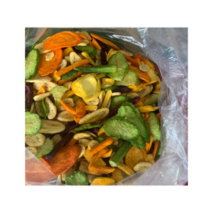 Bon prix pour des chips de fruits secs et de légumes mélangés - Fruits tropicaux séchés croustillants - Mélange de fruits et de légumes frits sous vide - Product Image 1