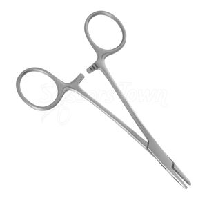 Portaagujas Collier, mandíbula fenestrada de 5 pulgadas, fábrica de Instrumentos dentales médicos quirúrgicos de acero inoxidable - Product Image 4