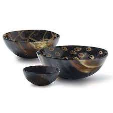 Super Quality Custom-Size Disposable Cookware Set Handmade Ox Horn <b>Bowl</b> Polished <b>Lid</b> Natural Color Classic Style Custom Logo - Product Image 4