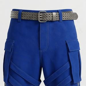 Pantalones Cargo Personalizados de Alta Calidad al por Mayor, Pantalones de Trabajo de Longitud Completa, Estilo Urbano, Resistentes y Funcionales para Hombre - Product Image 4