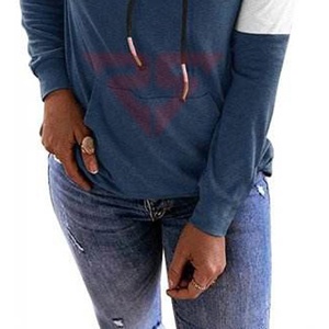 RUKHMAL SPORTS Sudadera con capucha de bloque de color para mujer de la mejor calidad con logotipo impreso personalizado a precio mayorista - Product Image 4
