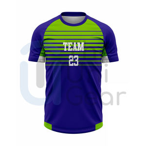 ชุดเสื้อทีมฟุตบอลชุดเสื้อฟุตบอลผ้าโพลีเอสเตอร์พิมพ์โลโก้ - Product Image 1