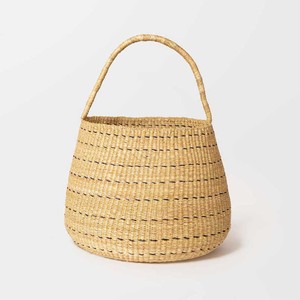 Meilleure vente panier de bolga jonc de mer tressé à la main naturel paniers de rangement en paille en gros du Vietnam - Product Image 3