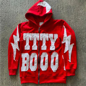 Vente en gros de sweat à capuche surdimensionné délavé de haute qualité 350g 100% coton sweat à capuche ample pour hommes avec logo personnalisé en détresse - Product Image 1