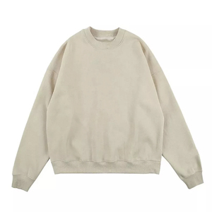 Factory Custom Neck <b>Men's</b> Regular Fit Solid Color <b>Fleece</b> Polyester/Cotton Eco-Friendly <b>Waterproof</b> Long Sleeve Sweatshirt - Product Image 4