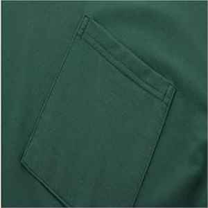 ชุดเสื้อยืดถักนิตติ้งของผู้ชาย2ชิ้นปักสไตล์ลำลองสีพื้นระบายอากาศ - Product Image 3