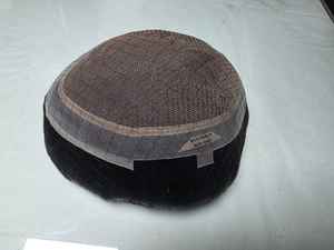 Peluca de pelo para hombre de calidad superior Kinky Straight Remy Hair Toupee 100% Density Best Hair para hombres - Product Image 3