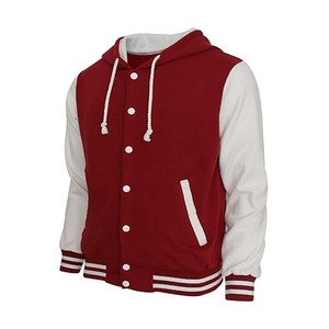 เสื้อแจ็กเก็ตเบสบอลแขนยาวสำหรับผู้ชายเสื้อผ้าลำลองดีไซน์ชั้นนำออกแบบได้ตามต้องการ - Product Image 4