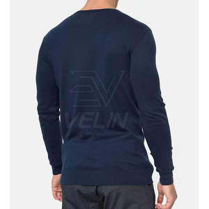 Sudadera de Manga Larga para Hombre, Corte Holgado, Cuello en V, Informal, Cálida, Ligera, para Invierno - Product Image 2