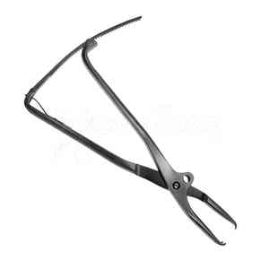 คีมจับกระดูกแบบแมนนวลคุณภาพสูง ขนาด 12 นิ้ว ปากปรับได้พร้อมระบบล็อคแบบรัด สำหรับการผ่าตัดทั่วไป ได้รับการรับรองมาตรฐาน CE - Product Image 1