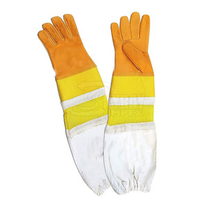 Gants d'apiculture pour hommes au design personnalisé Gants d'apiculture à faible quantité minimale de commande Les adultes utilisent des gants d'apiculture - Product Image 3