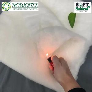 High Clo Value Water Resistant Eco-Friendly Lightweight Plain Dyed 100% <b>Polyester</b> Wadding for Quilt and Comforters - Product Image 5