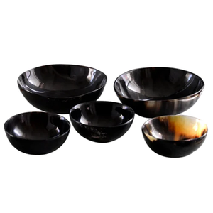 Cuenco de cuerno de búfalo para servir comida y decoración, cuenco de cuerno a un precio razonable, cuenco de frutas - Product Image 2