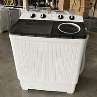 Nouvelle Conception Lave-linge semi-automatique à double cuve 9KG 10KG 11KG à chargement par le haut avec essoreuse pour la lessive à domicile