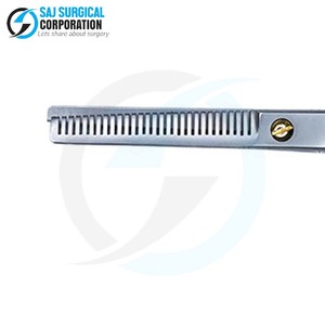 Tijeras de adelgazamiento de peluquero tradicionales Diseño atemporal de acero japonés de 32 dientes para adelgazamiento del cabello profesional - Product Image 5